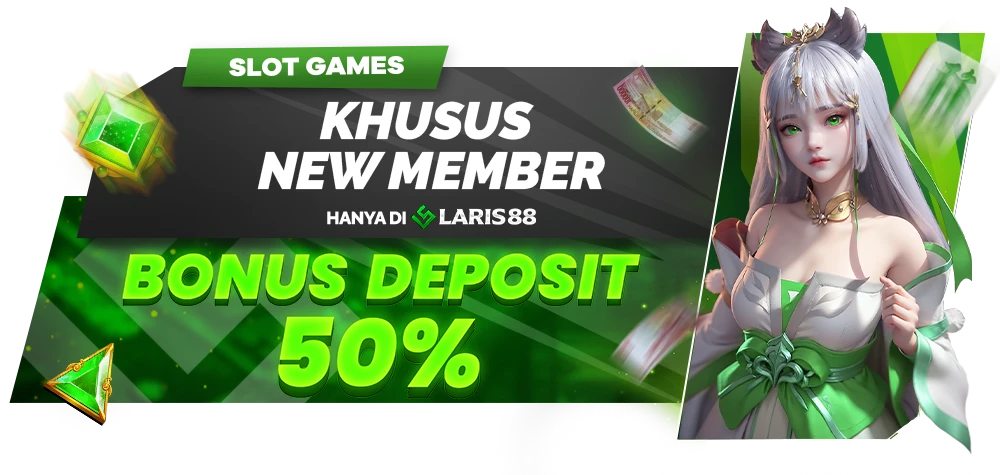 BONUS NEW MEMBER 50%